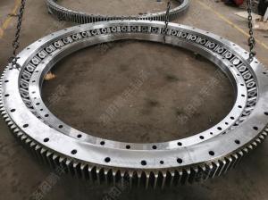 單排交叉滾柱式轉(zhuǎn)盤軸承(外齒式)